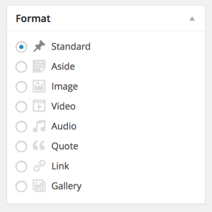 Post Formats